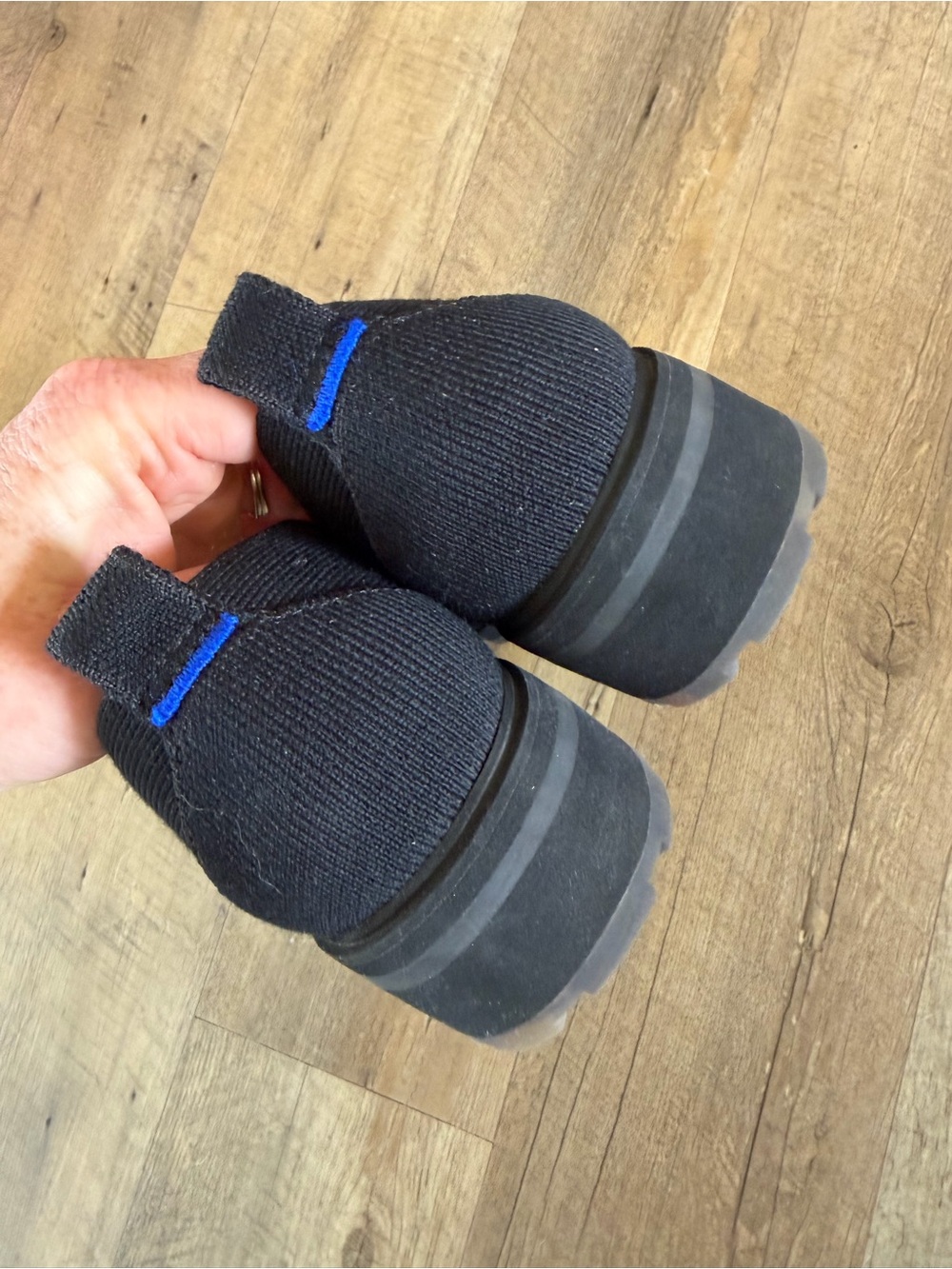 Rothy’s The Lug Loafer | Onyx Black - Picture 7 of 10